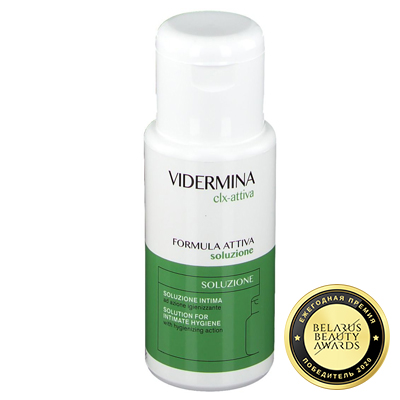Vidermina clx-attiva Жидкое средство для интимной гигиены, 200 мл