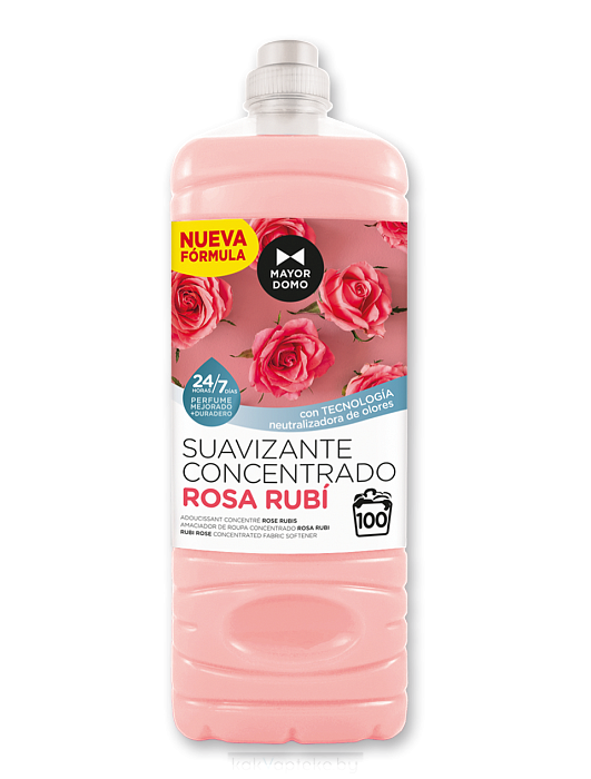 MAYORDOMO Концентрированный кондиционер для белья АЛАЯ РОЗА, 2л