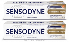 Набор: Sensodyne Зубная паста Комплексная защита (Sensodyne Multi Care), 75 мл 1шт+ 1шт