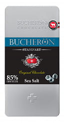 BUCHERON Горький шоколад с морской солью 85%, ж/б 100г