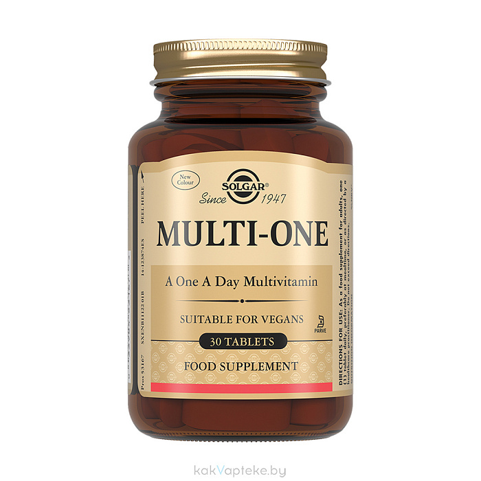 Solgar Мульти-I, БАД таблетки №30