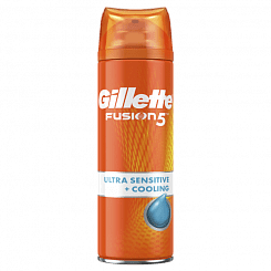 Гель д/бр Gillette FUSION для чувствительной кожи с эффектом охлаждения 200мл