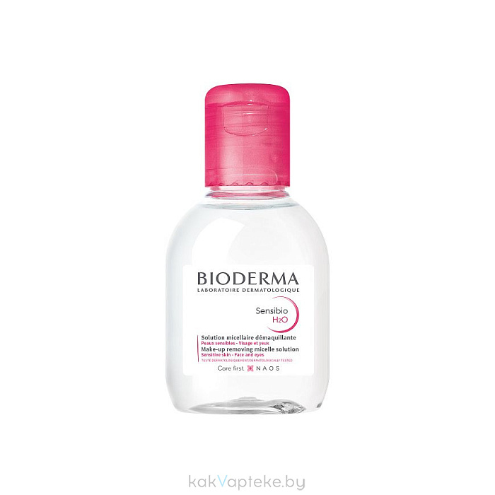 Bioderma Вода мицеллярная Sensibio H2O, 100 мл