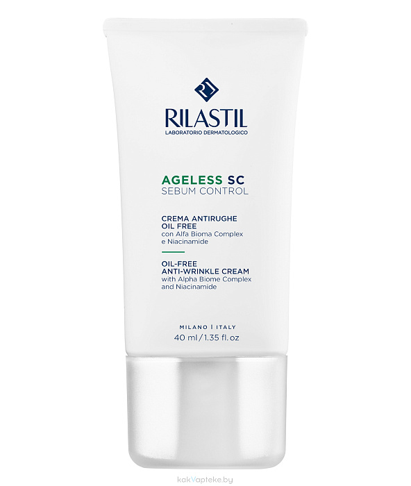 Rilastil AGELESS SC SEBUM CONTROL Крем против морщин без масел 40 мл