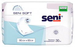 Seni Soft Пеленки одноразовые (впитывающие) 90*60 см, 30 шт