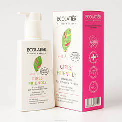 ECOLATIER Крем-мыло для интимной гигиены Girls' Friendly (бережный уход для девочек с 3-х лет), 250 мл