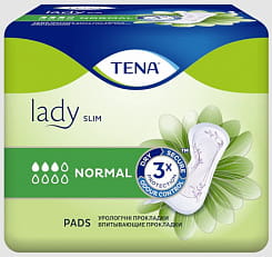 TENA Прокладки  женские впитывающие Lady Slim Normal 12 шт