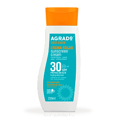 AGRADO Солнцезащитный крем SPF30 / Sunscreen Cream SPF30, 250мл
