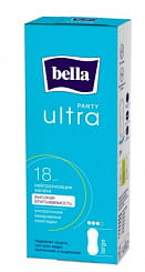 Bella Panty Ultra large Ультратонкие женские гигиенические ежедневные прокладки 18 шт