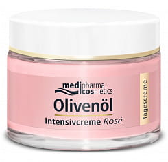 Olivenol Medipharma cosmetics крем для лица интенсив Роза дневной, 50 мл