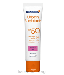 Novaclear Urban Sunblock Крем защитный для чувствительной кожи SPF50+, 40 мл