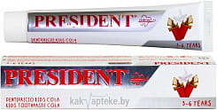President Зубная паста для детей от 3-6 лет 50мл