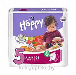 Bella Baby Happy junior Подгузники гигиенические для детей 21 шт