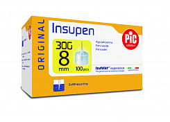 Игла для инсулиновых шприц-ручек размер G30 (0,30 мм х 8 мм) № 100