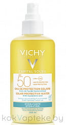 VICHY Capital Soleil Спрей двухфазный солнцезащитный увлажняющий SPF50 200 мл