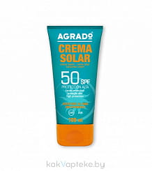 AGRADO Солнцезащитный крем SPF50 / Sunscreen Cream SPF50, 100мл