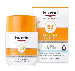 Eucerin Sensitive Protect Детский солнцезащитный флюид SPF 50+, 50 мл